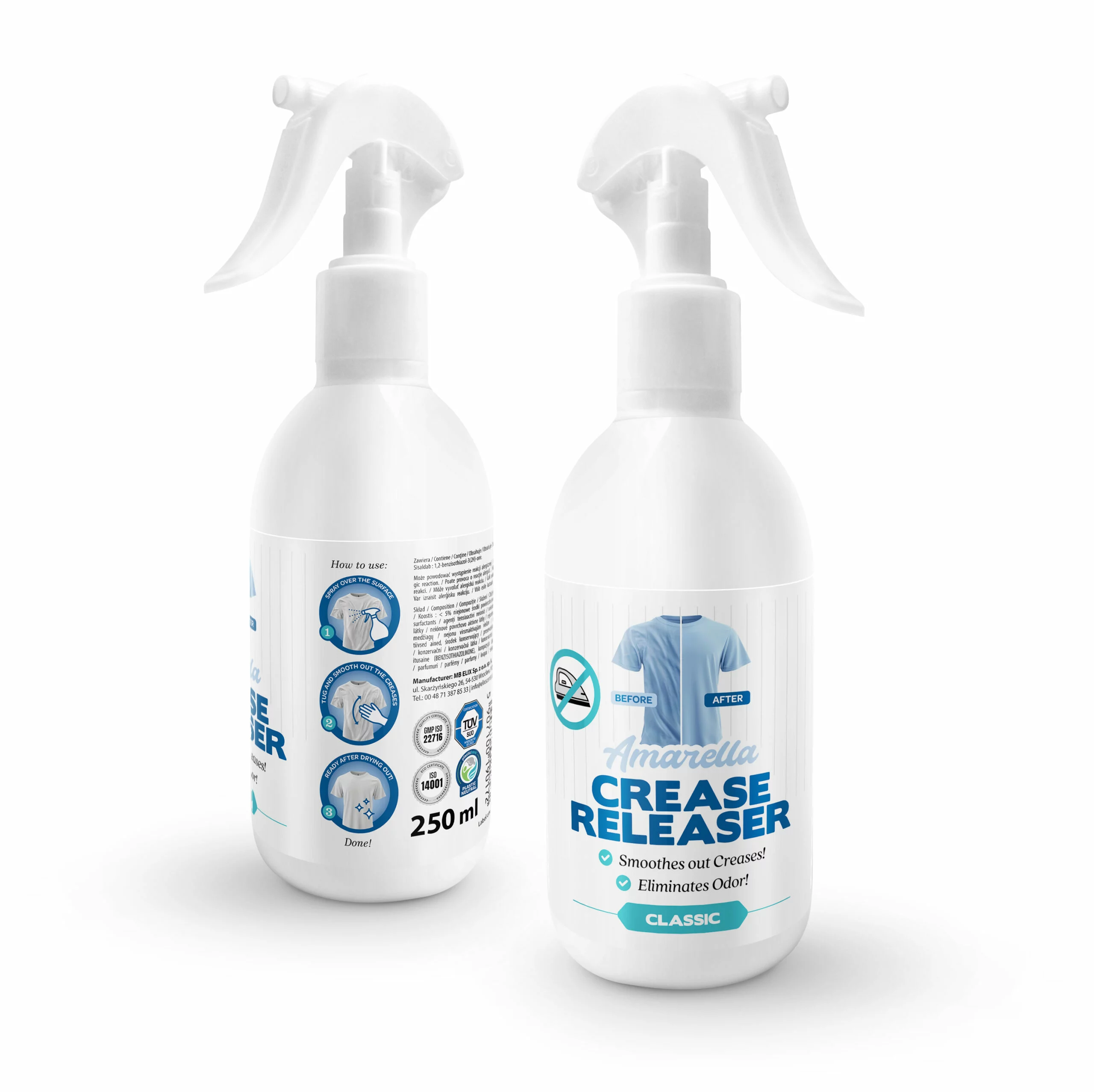 Żelazko w sprayu 250 ml