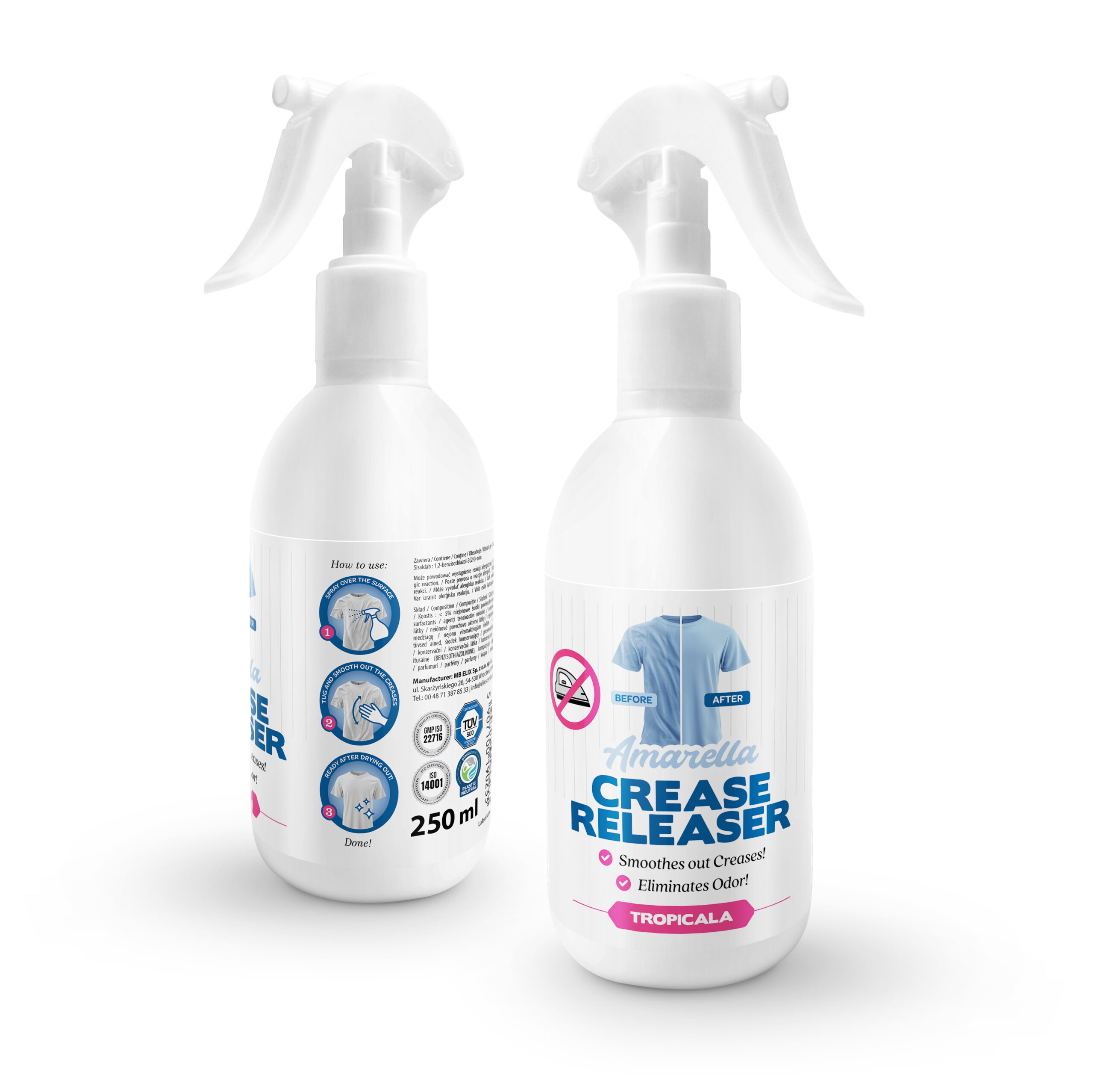 Żelazko w sprayu 250 ml