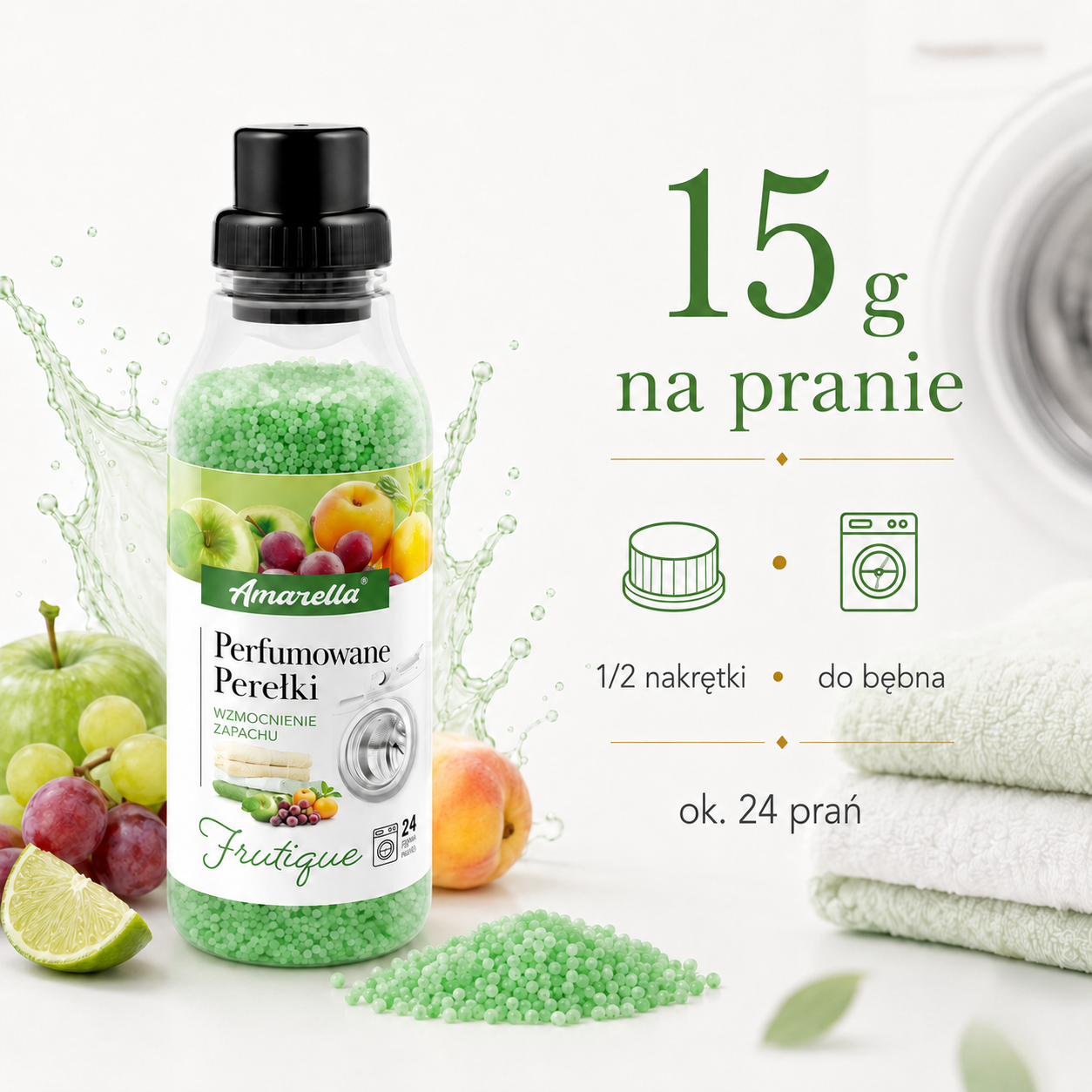 Perełki zapachowe do prania