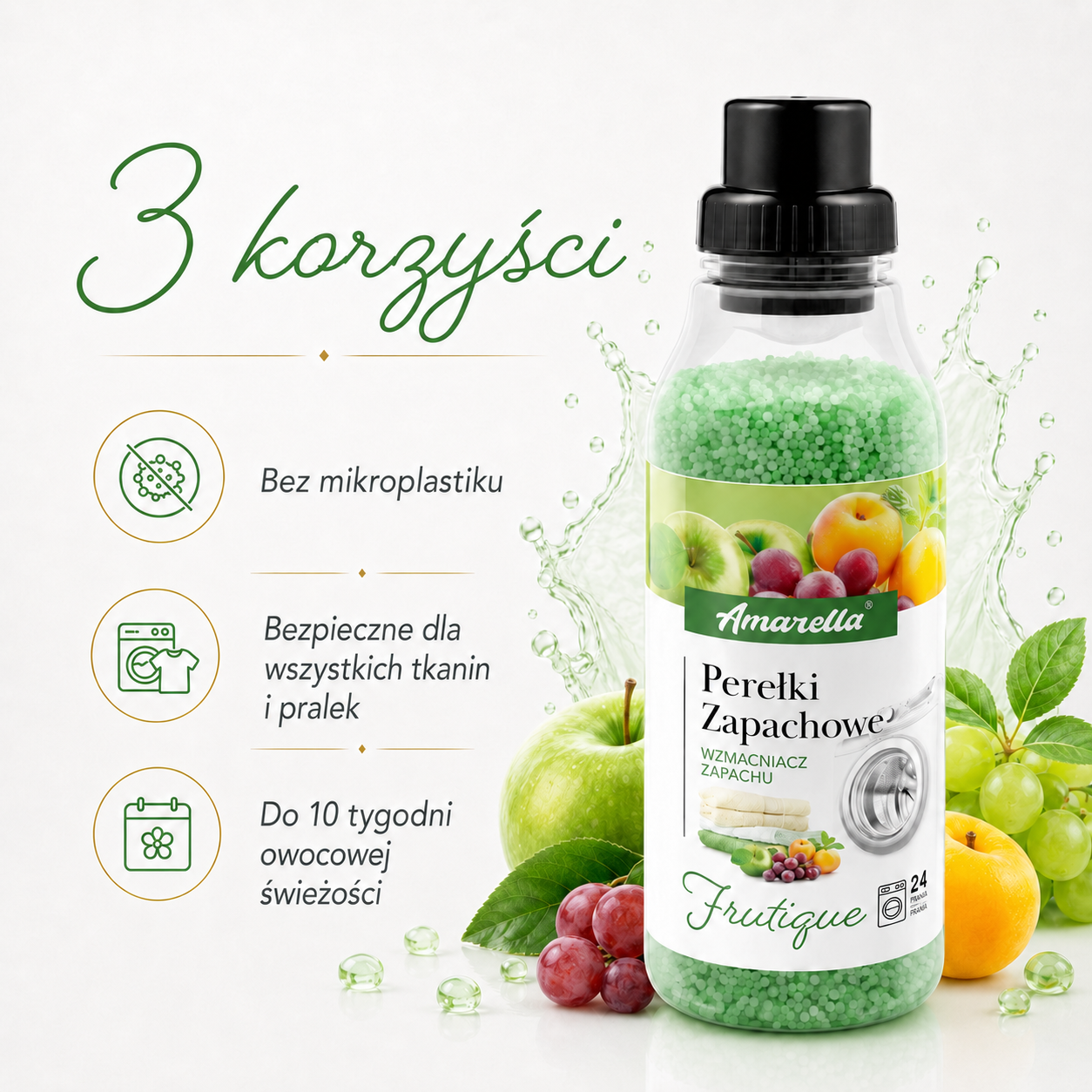 Perełki zapachowe do prania