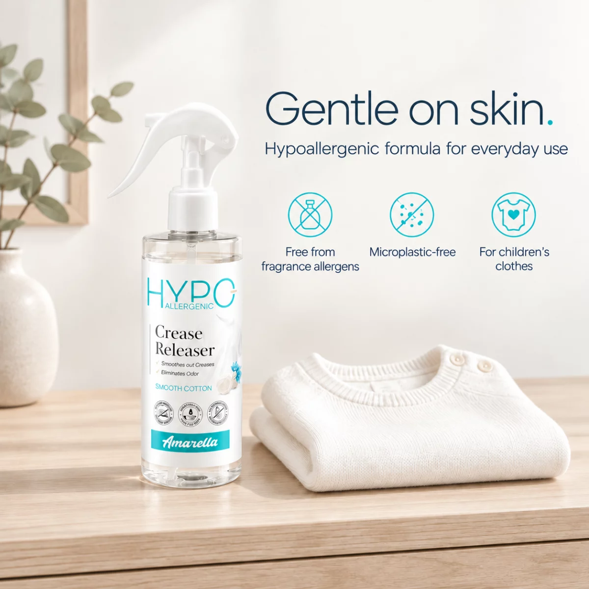 Hipoalergiczne żelazko w sprayu 250 ml