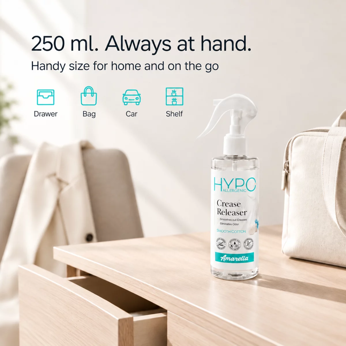 Hipoalergiczne żelazko w sprayu 250 ml
