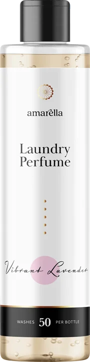 Amarella Vibrant Lavender laundry perfume, 250 ml bottle.